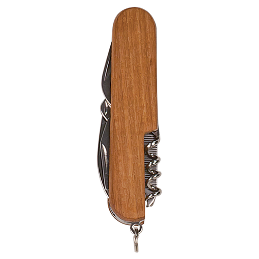 Wood Multi-Tool Pocket Knife (PA010)